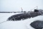 Illustrative image. Russian nuclear submarine Imperator Aleksandr III during a flag-rising ceremony led by Russian leader Vladimir Putin at the Arctic port of Severodvinsk on December 11, 2023. (Source: Getty Images)
