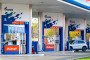 Russian Gazprom gas station. (Source: Getty Images)