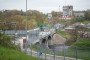 The Friendship Bridge at the Estonian-Russian border allows pedestrians to cross between the two countries in Narva, Estonia on May 13, 2024. (Source: Getty Images)