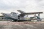 Beriev Be-12 Chayka turboprop-powered amphibious aircraft designed for anti-submarine and maritime patrol duties is seen in Museum of the World Ocean in Kaliningrad, Russia, on 7 September 2019.