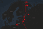 Map showing potential locations for future Russian troop deployments near NATO borders. (Source: UNITED24 Media)