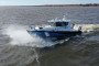 Estonian border guard vessel Piiri Liisu patrols Lake Peipus along the Estonia–Russia border. (Source: Jürgen Puistaja)
