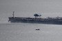 British forces intercept the Russia-linked tanker Smyrtos in the English Channel during a boarding operation by Royal Marines and the National Crime Agency on June 14, 2026. (Source: Getty Images)