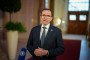 Norway's Foreign Minister Espen Barth Eide speaks to media arriving for a Ministerial Council meeting of the Oranization for Security and Co-operation in Europe on December 4, 2025 in Vienna, Austria. (Source: Getty Images)