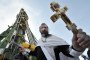 A Russian Orthodox priest blesses the Soyuz TMA-18 spacecraft at Baikonur cosmodrome. Illustrative photo. (Source: Getty Images)
