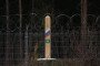 A Russian border marker. (Source: Getty Images)