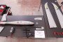 The part of an unassembled Ukrspecsystems Mini Shark reconnaissance drone are pictured at the company’s UK factory near Cambridge, eastern England on March 5, 2026. (Source: Getty Images)