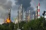 Smoke and flames rise over Russia’s Tyumen region. (Source: Exilenova+)