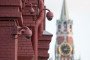 A cluster of surveillance cameras operates in Moscow, Russia, on Saturday, November 2, 2019.