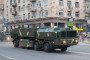 Ukrainian tactical missile system (Hrim-2 / Sapsan) during rehearsal for the Independence Day military parade in Kyiv, 2018. (Source: Wikimedia)