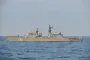 HMS Severn (not pictured) is tracking the Russian Neustrashimy frigate.