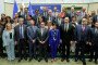 Ukrainian Minister of Energy Denys Shmyhal stands with international partners during the “Energy Ramstein” meeting at the Ukraine Recovery Conference in Gdańsk, Poland. (Source: Getty Images)