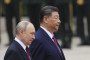 Russian leader Vladimir Putin and Chinese President Xi Jinping attend a welcoming ceremony in Beijing during Putin's state visit, May 20, 2026. (Source: Getty Images)