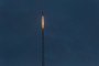 Launch of the Fire Point ballistic missile during tests.