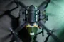 A Ukrainian-made Ptashka fiber-optic FPV drone equipped with a munition. (Source: PTASHKA DRONES)