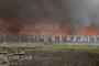 A large fire engulfs a Wildberries logistics complex in Russia’s Voronezh region following a reported series of explosions. (Source: Exilenova+)