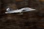 A Swedish Saab Gripen F fighter performs during a flight demonstration of the Swiss Air Force over Axalp in the Bernese Oberland, on October 11, 2012. (Source: Getty Images)