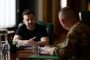 Ukrainian President Volodymyr Zelenskyy during a meeting with Brigadier General of the Armed Forces of Ukraine, Pavlo Palisa, August 3, 2026.