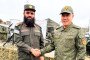 Nasibullah Madani and North Korean military attaché Ro Ki Chol at a weapons exhibition during Russia’s Center-2026 drills. (Source: Afghanistan Defense Ministry)