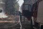 Burning forest in the Chornobyl Exclusion Zone, May 8, 2026. (Source: Ukrainian Emergency Service/AP Photo/picture alliance)