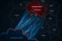 Illustration showing reported Ukrainian drone flight paths toward the Moscow region during a week of long-range strikes. (Source: UNITED24 Media)