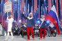 Russian athletes appear at the opening ceremony for the Sochi Winter Paralympics at the Fisht Olympic Stadium in Sochi, Russia, on March 7, 2014. Illustrative photo. (Source: Getty Images)
