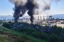 Thick black smoke rises above the port of Russian-occupied Mariupol following reported explosions on June 6, 2026. (Source: Exilenova+)