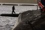 HMS Vanguard sits in dock at Faslane Submarine base on the river Clyde. (Source: Getty Images)