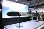 A Destinus Ruta Block 2 deep-strike system missile at the Farnborough International Airshow in Farnborough, UK, on July 21, 2026.
