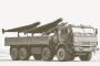Illustration of a Russian military truck carrying attack drones. (Source: General Staff of the Armed Forces of Ukraine)