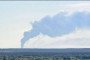 Smoke rises above Russia’s Vladimir region following a reported Ukrainian strike on the Vtorovo fuel pumping station on June 27, 2026. (Source: Astra)