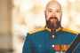 Commander of Russia’s “Yugra” battalion, Lt. Col. Oleg Rudomyotov. (Source: Russian media)