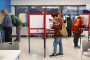 People fill their ballots during the first day of early voting for the midterm elections in Minneapolis, Minnesota, on October 16, 2026. (Source: Getty Images)