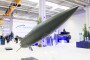 An ATACMS missile is displayed at Rheinmetall's new artillery production plant in Unterlüß, Germany, on August 27, 2025. (Source: Getty Images)