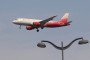 An Airbus A320-214 aircraft operated by Russia – Russian Airlines (Aeroflot Group) is seen in the sky above Pulkovo Airport. (Source: Getty Images)