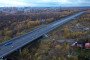 An aerial view of the Moscow-Saint Petersburg toll motorway M11 Neva, crossing the Moscow Canal. Illustrative image. (Source: Getty Images)