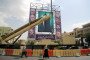 Ballistic missile, displayed at Baharestan Square in Tehran as part of Iran’s “Sacred Defense Week” and to mark the 45th anniversary of the Iran-Iraq War, on September 27, 2025. (Source: Getty Images)