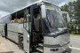 A bus, carrying Belarusian citizens in Russia’s Bryansk region. (Source: Governor of Russia’s Bryansk region Yegor Kovalychuk/Telegram)