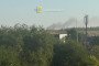 Smoke rises over Orenburg following a Ukrainian drone attack on August 23, 2026. (Source: Exilenova+)