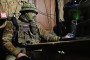 A Russian drone operator works at a UAV command post near the frontline. Illustrative photo. (Source: Russian media)