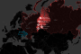 Map showing Russian regions where drone threat alerts were declared on October 16, including Khanty-Mansi and Yamalo-Nenets autonomous districts in western Siberia, approximately 2,500 kilometers from Ukraine. (Source: UNITED24 Media/Oleksandr Manukians)