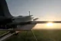 The Griffen jet-powered interceptor drone prepares for launch during testing. (Source: Firebolt Engineering)