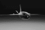 A rendering of a new AI-powered interceptor drone. Backed by the Brave1 defense cluster, the autonomous system is now hunting Russian Shahed UAVs. (Source: Brave1)