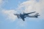 Russian Tu-95 strategic bomber.