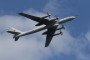 Russian Tupolev TU-142 is seen during the Navy Day Military parade on July 27, 2014, in Severomorsk, Russia. (