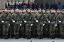 Troops attend a rehearsal for the Victory Day military parade in Saint Petersburg, Russia on April 23, 2026. Illustrative photo. (Source: Getty Images)