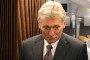 Russian Presidential Press Secretary Dmitry Peskov speaks to journalists on September 25, 2026 in Saint Petersburg, Russia. (Source: Getty Images)