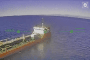 Ukrainian drone footage shows the Russian tanker Armada Leader shortly before it was struck in the Black Sea. (Source: Unmanned Systems Forces)