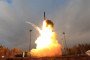 Launch of the RS-24 Yars ICBM, which serves as the basis for the Oreshnik IRBM. (Source: Russian media)