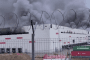 Heavy smoke billows over the Wildberries distribution center in Penza, Russia, following an overnight Ukrainian drone strike. (Source: OSINT channel Exilenova+)
